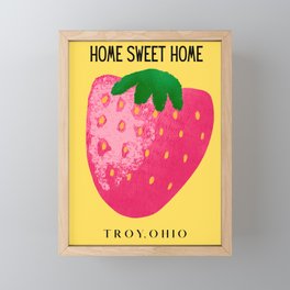 Home Sweet Home Framed Mini Art Print