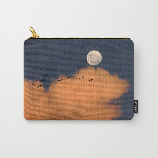 Moon cloud sky 7 Carry-All Pouch