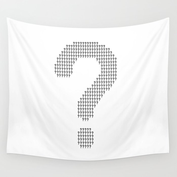 Questioning Wall Tapestry