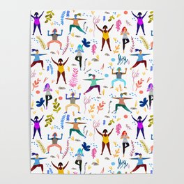 Yoga Ladies Poster