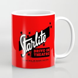 Starlite Drive In Red Coffee Mug