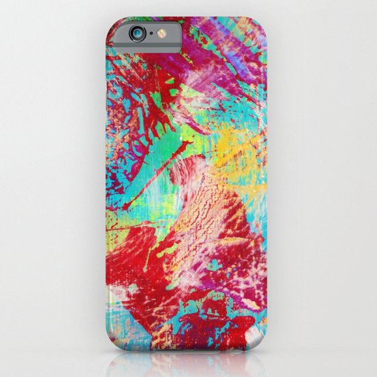 REEF STORM - Fun Bright BOLD Playful Rainbow Colors Underwater Ocean Reef Theme Coral Aquatic Life iPhone & iPod Case