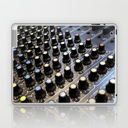 Mixer Sound House Music Pattern Laptop Skin