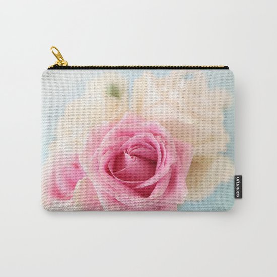 pastel roses Carry-All Pouch