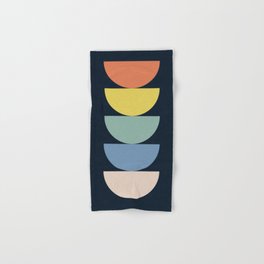 Abstract Flower Palettes Hand & Bath Towel