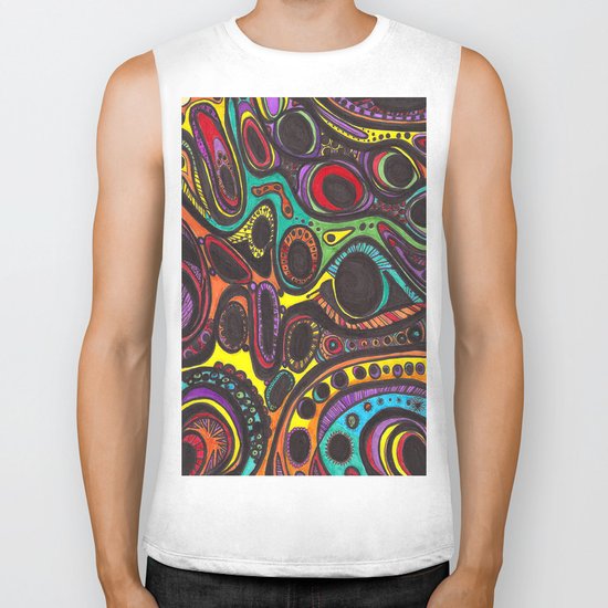 Landscape II Biker Tank