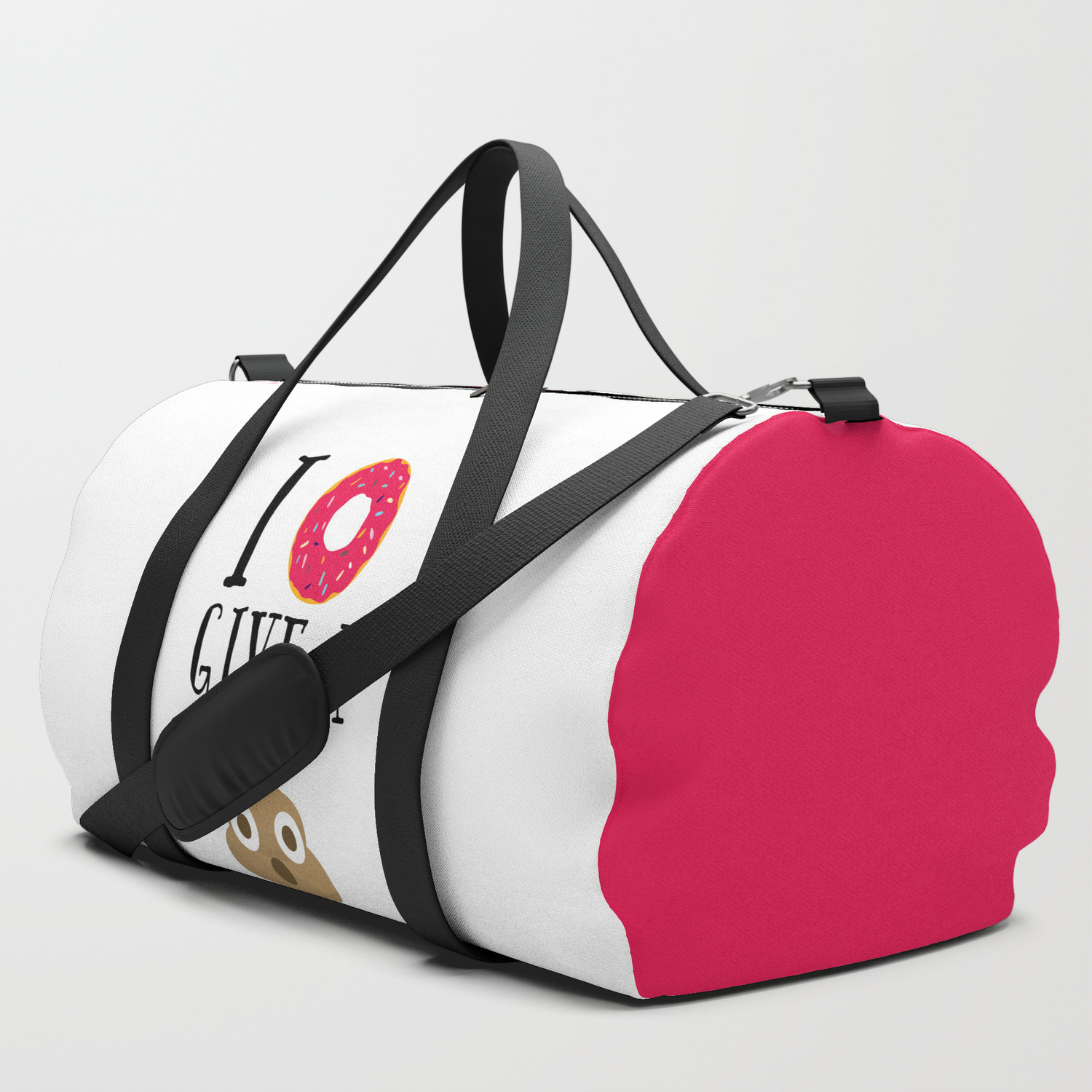 funny duffle bag