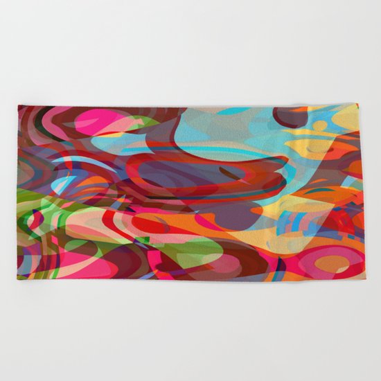 junkyard too Beach Towel
