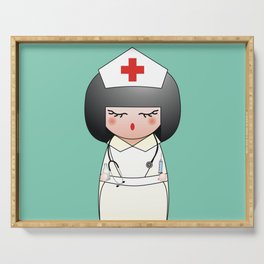 Kokeshi Nurse Serving Tray