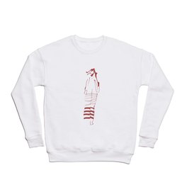 Stripes girl Crewneck Sweatshirt