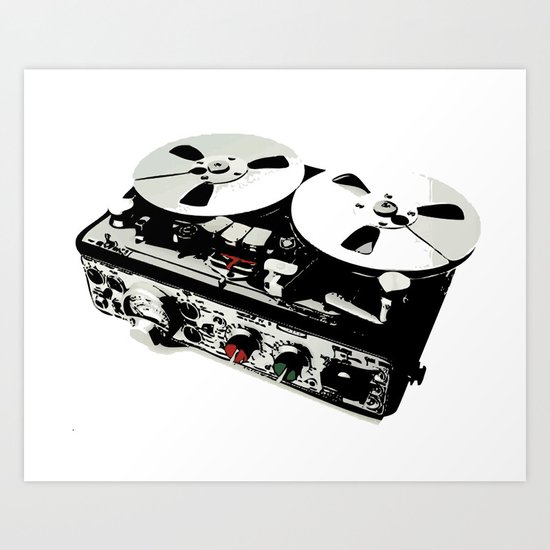 the ultimate tape recorder Art Print