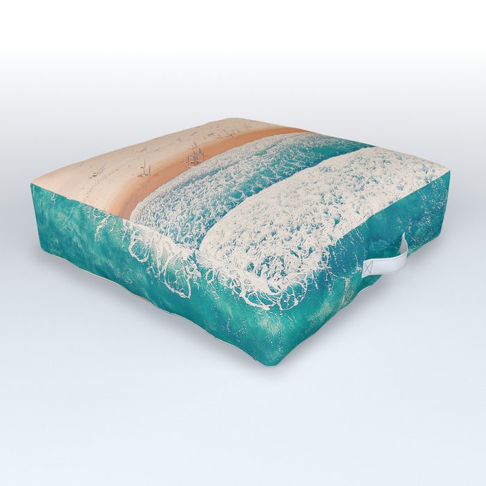 Beach View Outdoor Floor Cushion