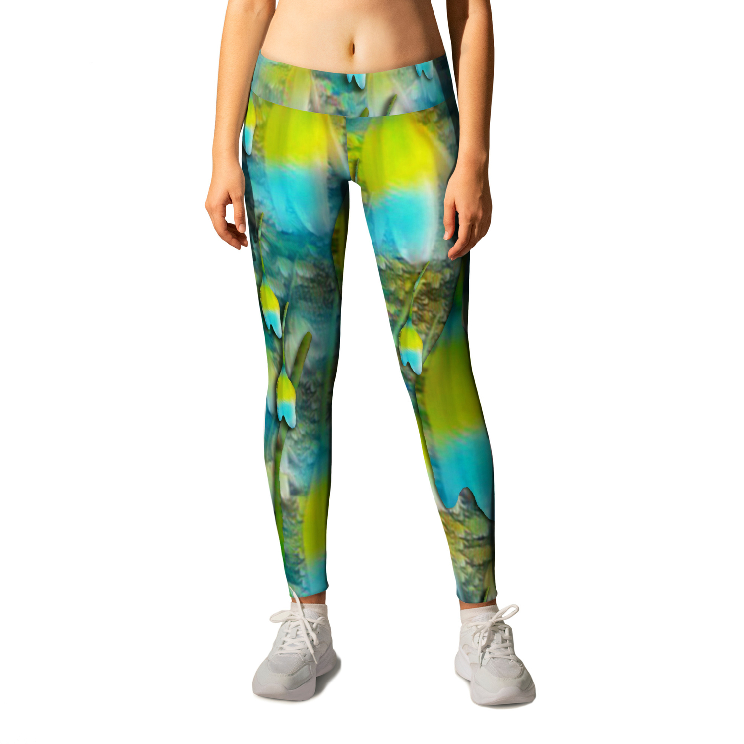 Devine flowers in the sacred forest of eternity Leggings by Pepita | Society6