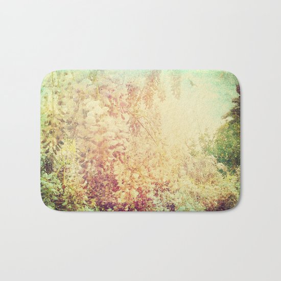 Vintage Wisteria Bath Mat