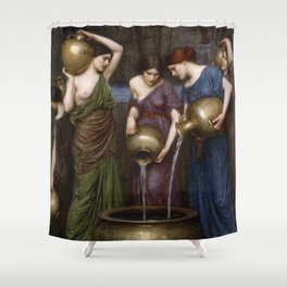 John William Waterhouse Danaides 1903 Shower Curtain