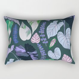 Tropical leaves - Cold Rectangular Pillow
