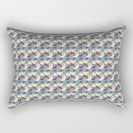 Birds - Deeppink Rectangular Pillow