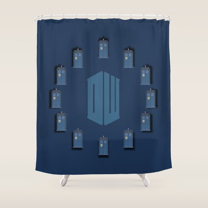Doctor Who Tardis Shower Curtain By Bastien13 Society6 Doctor Who Tardis Shower Curtain