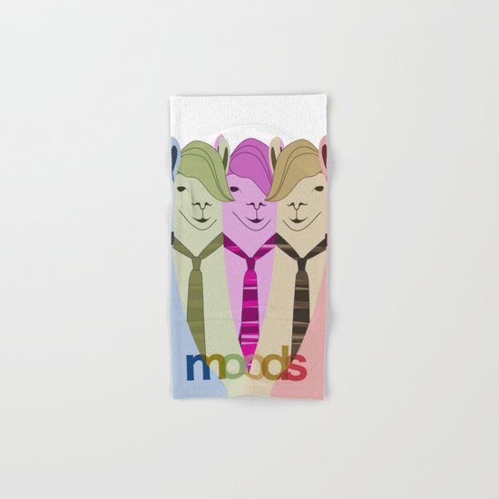 Lama Hipster Design Hand & Bath Towel