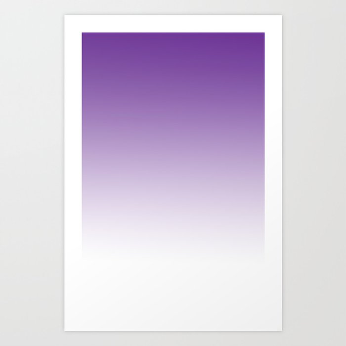 Purple Gradient Art Print