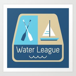 Water League Art Print