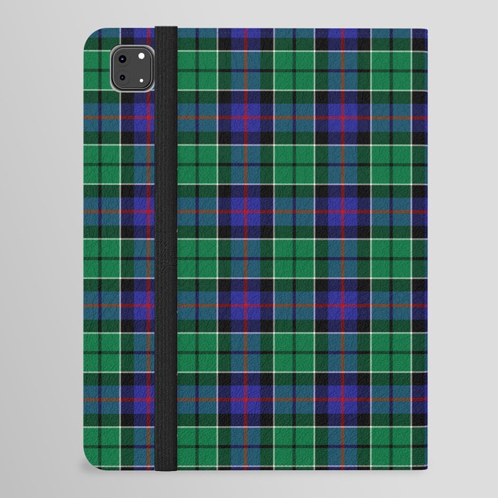 Clan Leslie Hunting Tartan iPad Folio Case