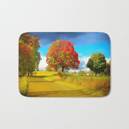 Colors of Autumn Bath Mat