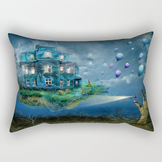 A journey with the wind Rectangular Pillow