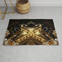 rorscach grand place brussels belgium Rug