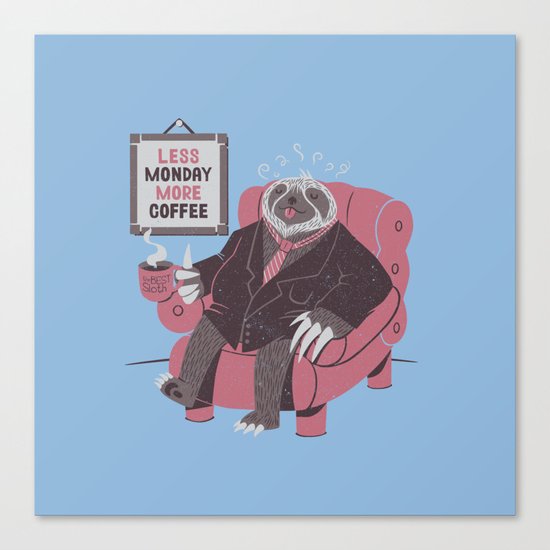 Monday Canvas Print
