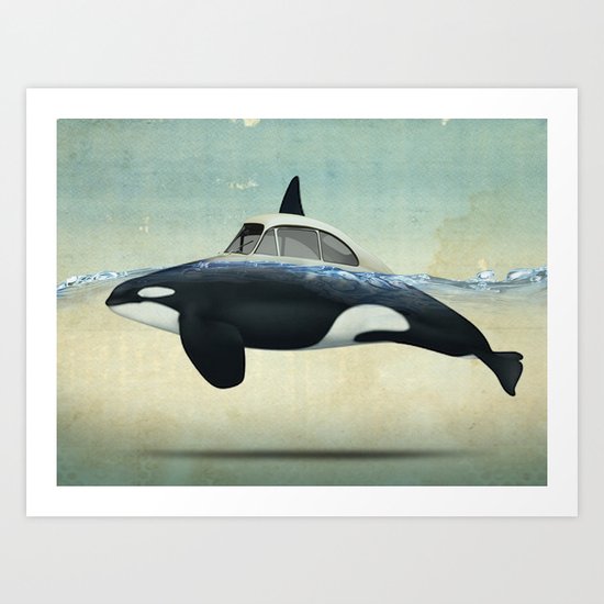 killer car Art Print