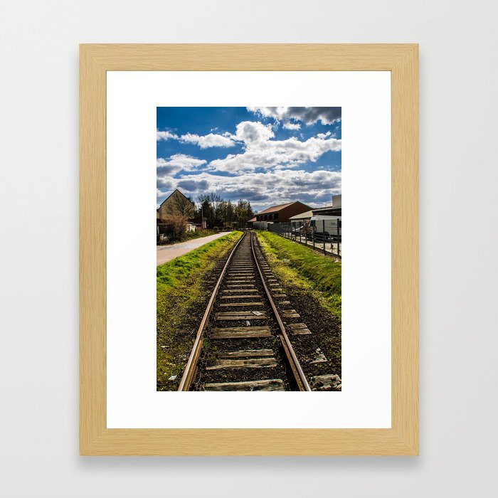 Tracks To Wonderland Framed Art Print