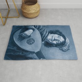 Frans Hals "The Lute Player" Rug