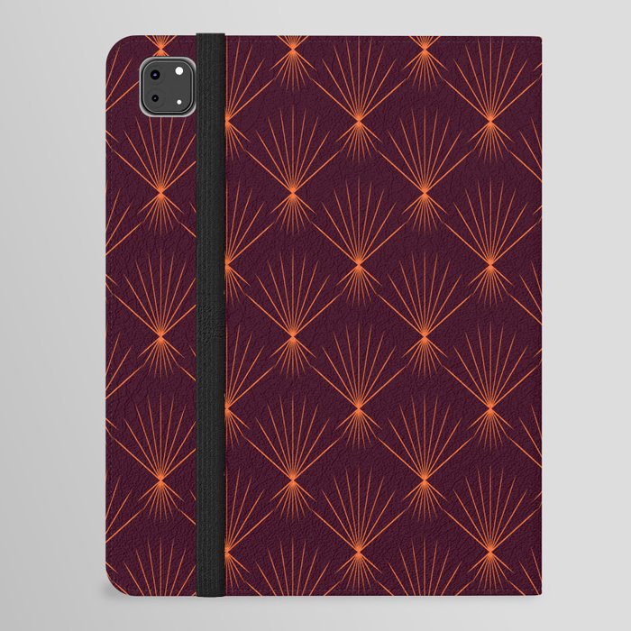 Elegant art deco geometric seamless pattern digital art.  iPad Folio Case