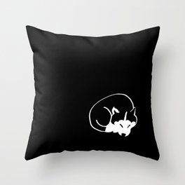 Siberian Husky 4 Throw Pillow