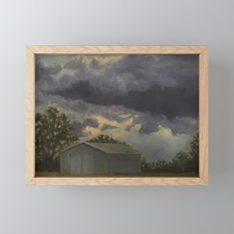 Indiana Storm Framed Mini Art Print