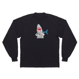 Free kisses (shark version) Long Sleeve T-shirt