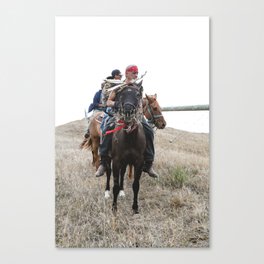 Standing Rock Horse November 2016 Canvas Print