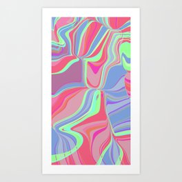 Caught A Vibe Art Print