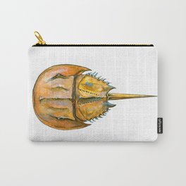 Brown Horseshoe Crab Carry-All Pouch