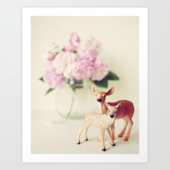 Love Mom Art Print