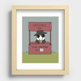 The Doctor is In Recessed Framed Print