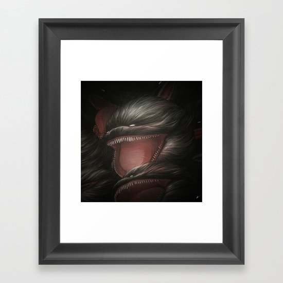 BallWars IV. Framed Art Print