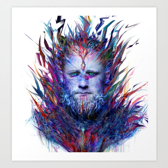I love winter Art Print