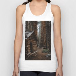 Log Cabin in the Giant Forest Tank Top