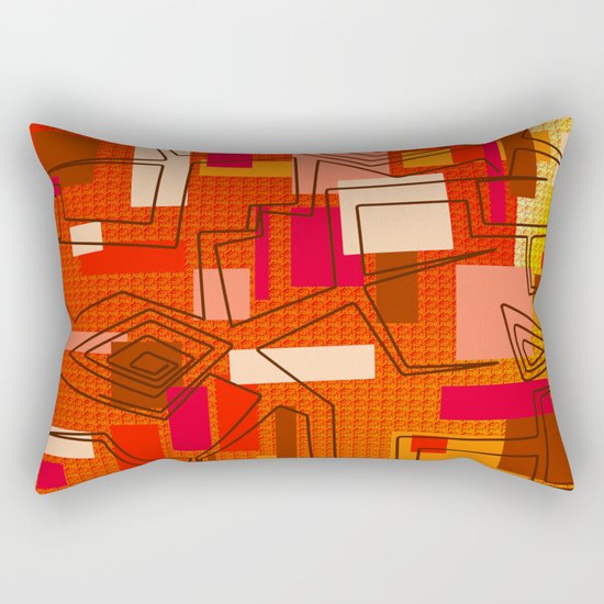 The Hat Dance Rectangular Pillow