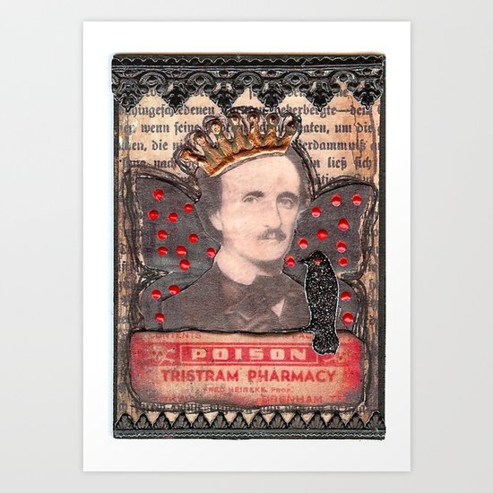 Poe Art Print
