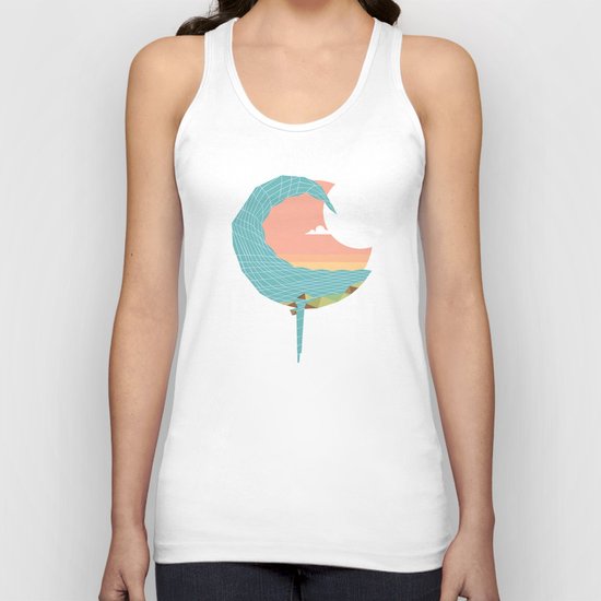 Wave Unisex Tank Top