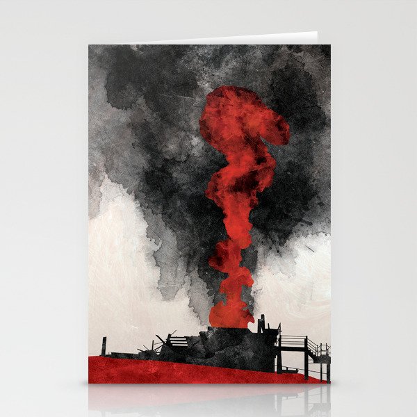 There Will Be Blood Movie Poster Stationery Cards