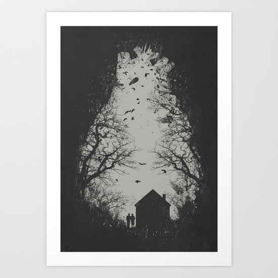 Home is where the heart is Art Print